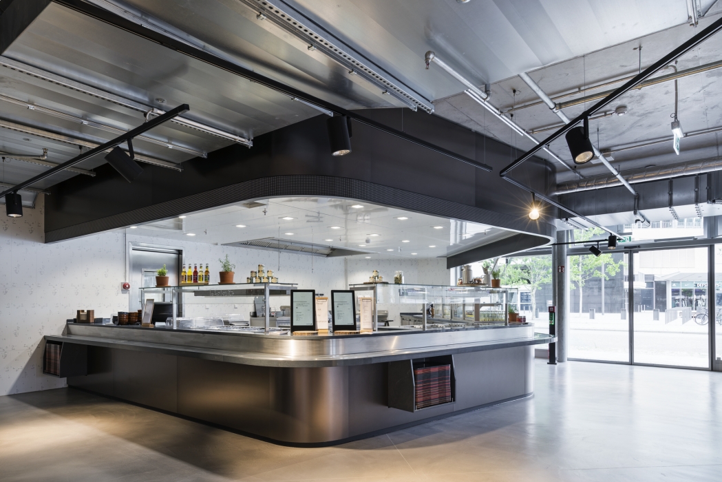 zalando Headquarter  Foodcourt Construction